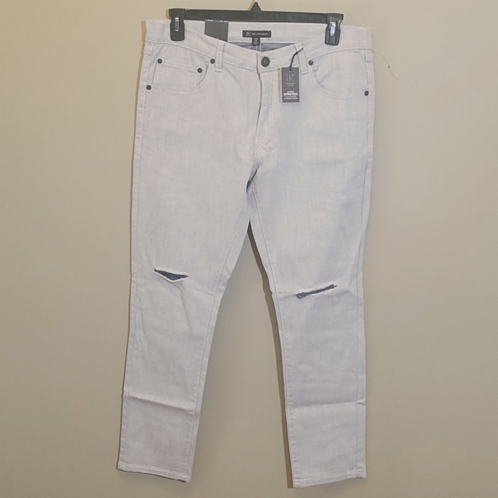 INC Skinny Distressed Jeans